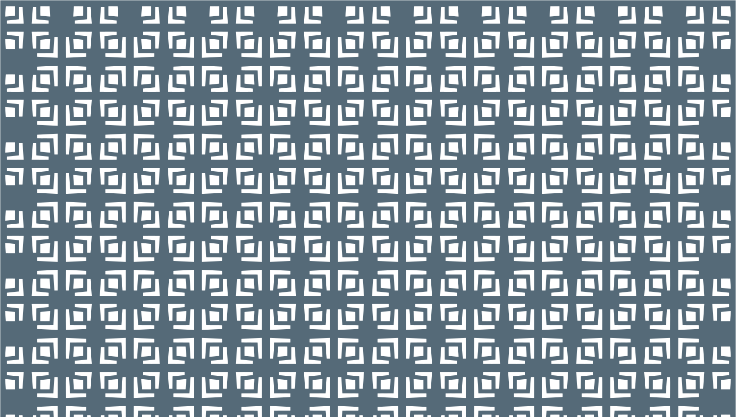 Parasoleil™ Breeze Block© pattern displayed with a blue color overlay